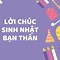 Dịch Từ Chúc Mừng Sinh Nhật